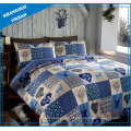 Weihnachts-Patchwork-Stil Polyester Bettbezug Bettwäsche-Set